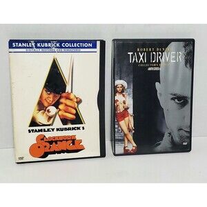 Kubrick & Scorsese DVD Lot | Clockwork Orange + Taxi Driver | Cult Classics